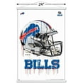 thumbnail image 6 of NFL Buffalo Bills - Drip Helmet 20 Wall Poster with Magnetic Frame, 22.375" x 34", 6 of 6