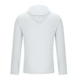 thumbnail image 3 of SHTXOZHI Sweat à Capuche Léger Protection Solaire pour Hommes Performance Manches Longues pour Randonnée Course, 3 of 7