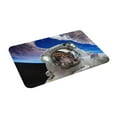 thumbnail image 2 of Balery Astronaut in Outer Space Doormat, Durable Flannel Fabric, Waterproof Stain and Fade Resistant, Low Profile,Indoor Outdoor Door Mats, Easy Clean Patio Entrance Mat, 16x24in, 2 of 9