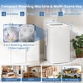 thumbnail image 4 of Auertech 15 lbs Portable Washing Machine Top Load Fully Automatic Washer with LED Display & Drain Pump, 4 of 6