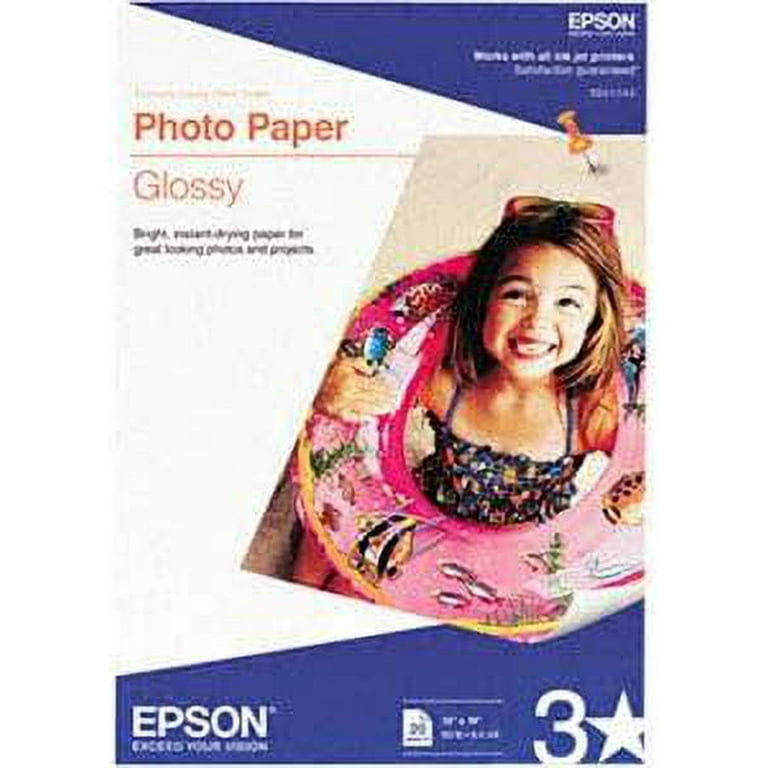 Glossy Photo Paper, 9.4 mil, 13 x 19, Glossy White, 20/Pack Glossy Photo Paper, 9.4 mil, 13 x 19, Glossy White, 20/Pack