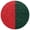 Red / Hunter Green, variant on RIVERSIDE 2 Pack Oversized Bath Sheets 35x70 Soft and Absorbent 600 GSM Ribbed Cotton Towels - Hunter Green