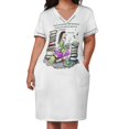 thumbnail image 3 of Matilda Loose Pocket Dress Bride dresses prom clothes Woman's evening dress, 3 of 7