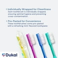 thumbnail image 4 of Unipack FastBrush Pre-Pasted Disposable Toothbrush, Soft Bristles, Adult Use, Xylitol, 100 Pack, 4 of 7