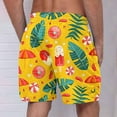 thumbnail image 4 of lcziwo Hawaiian Shorts for Men Big and Tall Tropical Print Swim Trunks 2025 Summer Casual Drawstring Board Shorts with Pockets on Sale Clearance Multicolor XXXL, 4 of 9