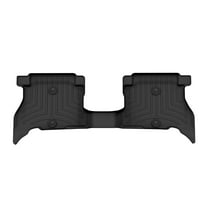 WeatherTech Custom Fit FloorLiners compatible with 2021-2025 Jeep Wrangler 4xe - 2nd Row, Black