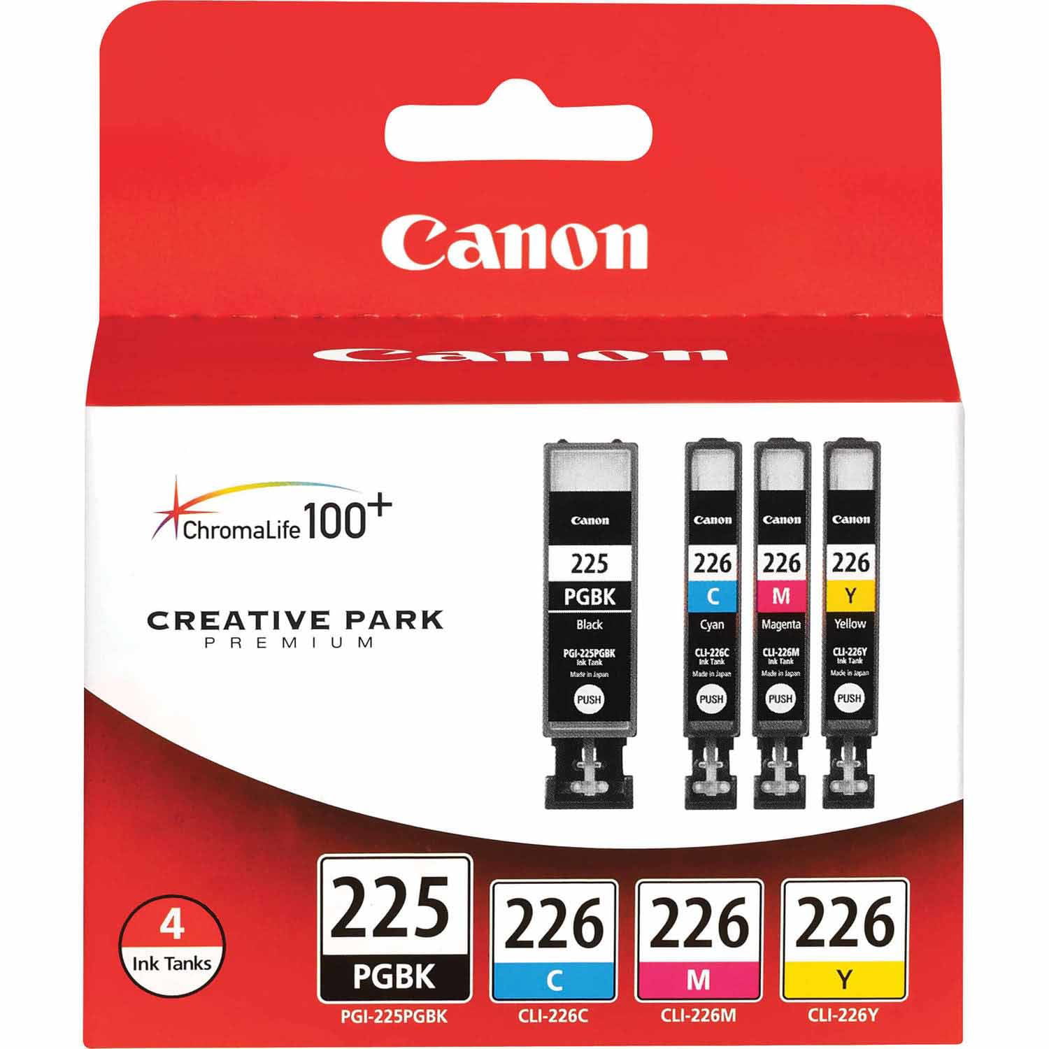 5 Pack OEM Canon PGI-225 CLI-226 Genuine Ink Cartridges Full Set