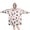 Cat and Heart White Pattern, variant on Wearable Blanket Hoodie,Cat and Heart White Pattern Oversized Sherpa Blanket Hoodie with Super Pockets,Super Warm Fuzzy Pullover for Women & Men