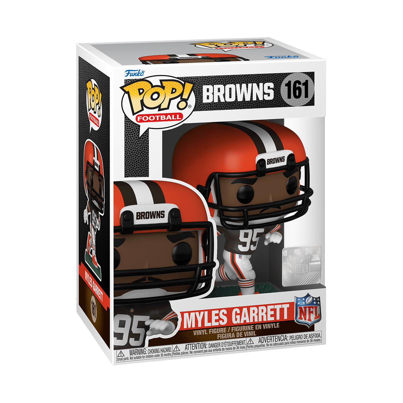 Funko Pop! NFL: Browns - Myles Garrett (Home Uniform) Vinyl Figure