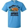 thumbnail image 3 of Inktastic Sloths Are My Spirit Animal with Cute Sloth Illustration T-Shirt, 3 of 5