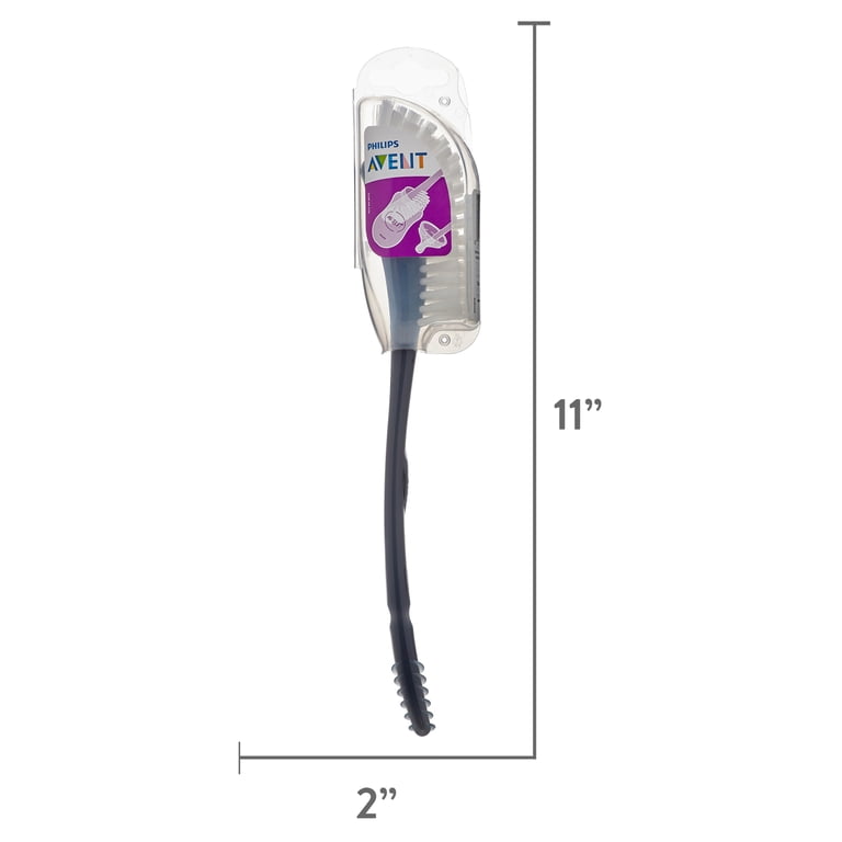 Philips Avent Bottle and Nipple Brush, Gray photo 8