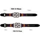 thumbnail image 3 of Bandas deportivas de Halloween compatibles con Apple Watch para Mujeres Hombres Calabaza de Halloween Flor negra impresa, 3 of 4