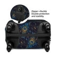 thumbnail image 2 of Pofeuu Peacock Feathers Print Luggage Suitcase Cover Protector Luggage Washable Covers Aesthetic for 18/24/28/32 inch Luggage（No luggage included）-Large, 2 of 7