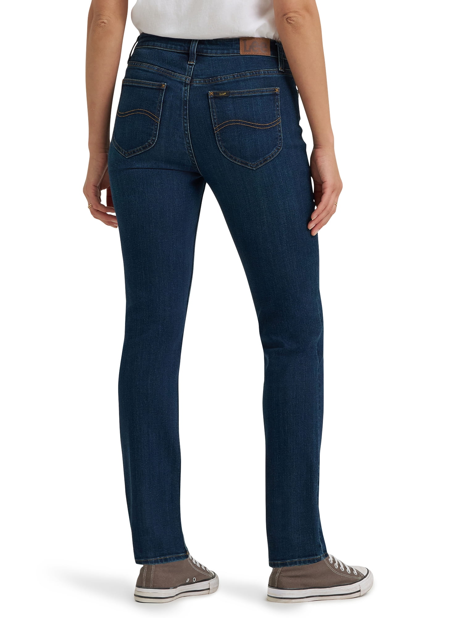 Lee Women's Midrise Straight Jean, Available in 28