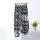 thumbnail image 3 of Pantalones largos de pierna ancha de verano para mujer, de seda de hielo, moda urbana 2023, pantalones bombachos holgados de color sólido, pantalones rectos casuales para mujer, 3 of 5