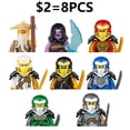 thumbnail image 4 of Figura de acción de juguete en miniatura con bloques de construcción de Ninja Set Ice Dragon Super Wings Sorcerer Snake, 4 of 5