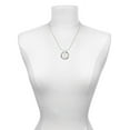 thumbnail image 3 of Delight Jewelry Silvertone Moose in Heart - Live Ring Charm Necklace, 18", 3 of 4