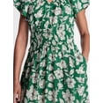 thumbnail image 4 of Time and Tru Women's Tiered Midi Dress with Flutter Sleeves, Sizes XS-XXXL, 4 of 5
