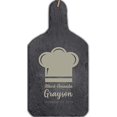 thumbnail image 2 of Personalized 7" x 13 1/2" Natural Slate Cutting Board, 10 Diffrerent Designs, Custom text Board, Wedding Gifts for the Couple, Housewarming Gift & Kitchen Sign (Rectangle Slate - 03, Design 07), 2 of 12