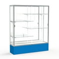 thumbnail image 4 of Waddell 375MB-SN-PE Spirit 60 x 72 x 16 in. Purple Base Floor Display Case with 5 ft. Length&#44; Mirror Back - Satin, 4 of 7