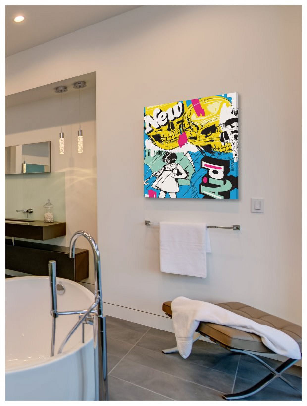 Marmont Hill "New Aid" Print on Canvas