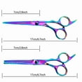 thumbnail image 2 of wingsbro Hair Styling Tools Kit, Professional Barber Scissors 6.7 Inches, Flat & Thinning Hair Cutting Scissors Set, 2 of 7