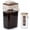 Beige Coffee, variant on Cold Brew Coffee Maker, 34 oz Large Capacity Coffee Cold Brew Pitcher with with Fine Mesh Filter Removable Iced Coffee Maker Pitcher for Outdoor Activities Home Commuting