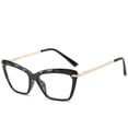 thumbnail image 5 of Vintage Clear Crystal Glasses Metal Full Frame Women Fashion Eyewear Clear Lens Transparent Eyeglasses, 5 of 6