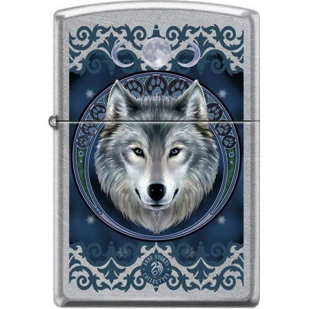 Pro-Cut ZIP-207CI405175 2024 Zippo Anne Stokes Wolf Street Chrome Lighter