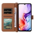 thumbnail image 4 of For ZTE Blade V70 Max nubia V70 Max Case with Shoulder Strap Wallet Leather Phone Cover - Black, 4 of 5