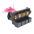 thumbnail image 1 of Automotive 15 Way Fuse Box Block Holder Control Box w/Rey Harness, 1 of 7