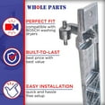 thumbnail image 5 of Whole Parts Dryer Door Hinge Part # 00491647 (491647) - Replacement & Compatible With Some Bosch Washing Dryers, 5 of 9