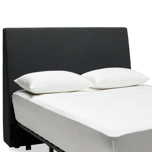 This makes a big enough head board for a twin bed, but you could expand it to accommodate any size of bed. modrn scandinavian henrik upholstered headboard multiple colors and sizes