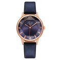 thumbnail image 2 of Resicozy Ladies Watches Quartz Watch for Women Elegant Round Wrist Watches with Leather Strap Royal Blue, 2 of 3
