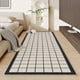 thumbnail image 2 of Light Luxury Living Room Decoration Carpet Simple Lines Bedroom Bedside Plush Carpet Rug Home Cloakroom Thicken Soft Floor Mat My Lux Decor Round, 2 of 6