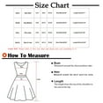 thumbnail image 3 of Womens Summer Dresses Sleeveless Tie Shoulder Strap Plaid Print Mini Dress Square Neck A-line Flowy Beach Cami Dress, 3 of 5