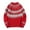 Red, variant on Men's Crew Neck Sweater Casual Jacquard Knit Pullover Tops Gradient Long Sleeve Sweaters Red 3XL