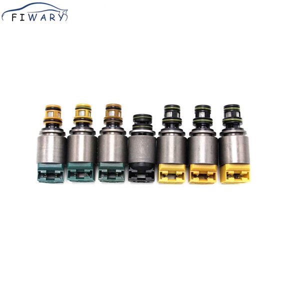 FIWARY 7PCS 6HP19 6HP26 6HP32 Transmission Solenoid Kit for BMW X3 X5 AUDI A6 A8 Q7
