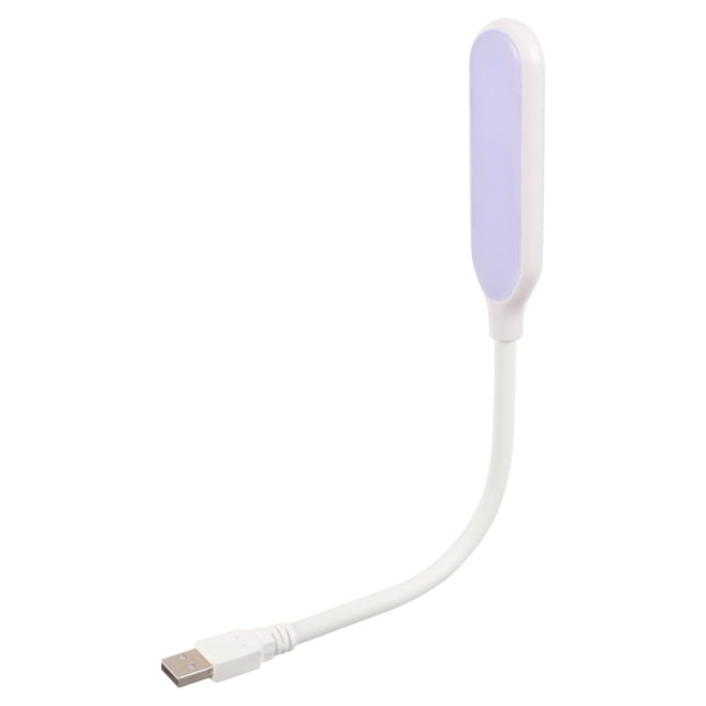 UPOUART Flexible Neck Bed Reading Lamp White LED Adjustable Night Light 1Pcs Back to School