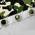 thumbnail image 4 of Feelyou Green Camouflage Teens Curtains Pack of 2 (42x84 Each), Hunting Duck Deer Curtains Blackout, Rustic Jungle Wildlife Bedroom Curtains, Curtains and Drapes Decor, 4 of 6