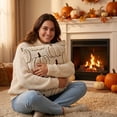 thumbnail image 4 of Pumpkin Decorative Throw Pillow with Textured Plush Pattern for Sofa Bed Chair and Autumn Harvest Home Decor, 4 of 7