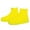Yellow, variant on Fgnfyis Reusable Silicone Rain Snow Overshoes Shoe Protectors For Desert Beach Muddy Roads High Black Black L