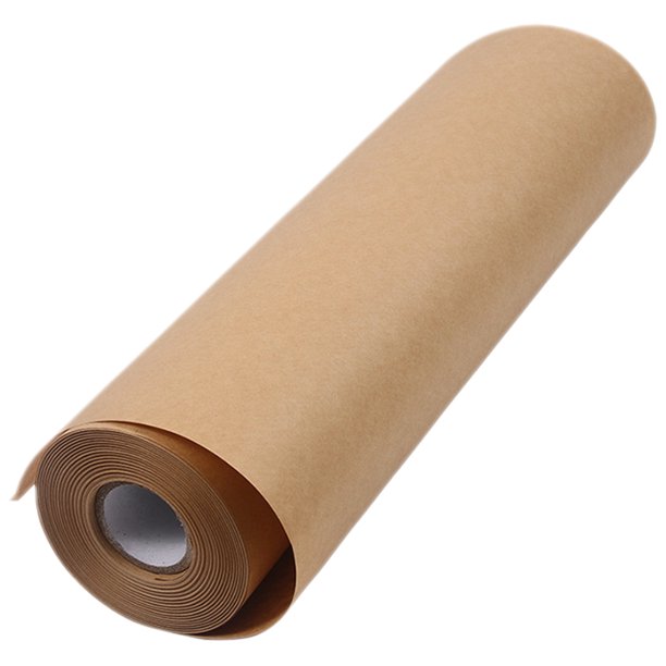 unbranded Rollo De Papel De Embalaje Marrón Ideal Para Envolver Regalos Y Decoraciones Con Papel Kraft