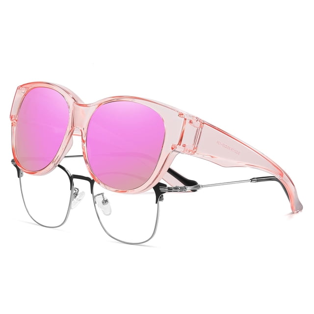 Gafas de Sol Polaroid para Usar Sobre Lentes HAOLOTA para Mujer