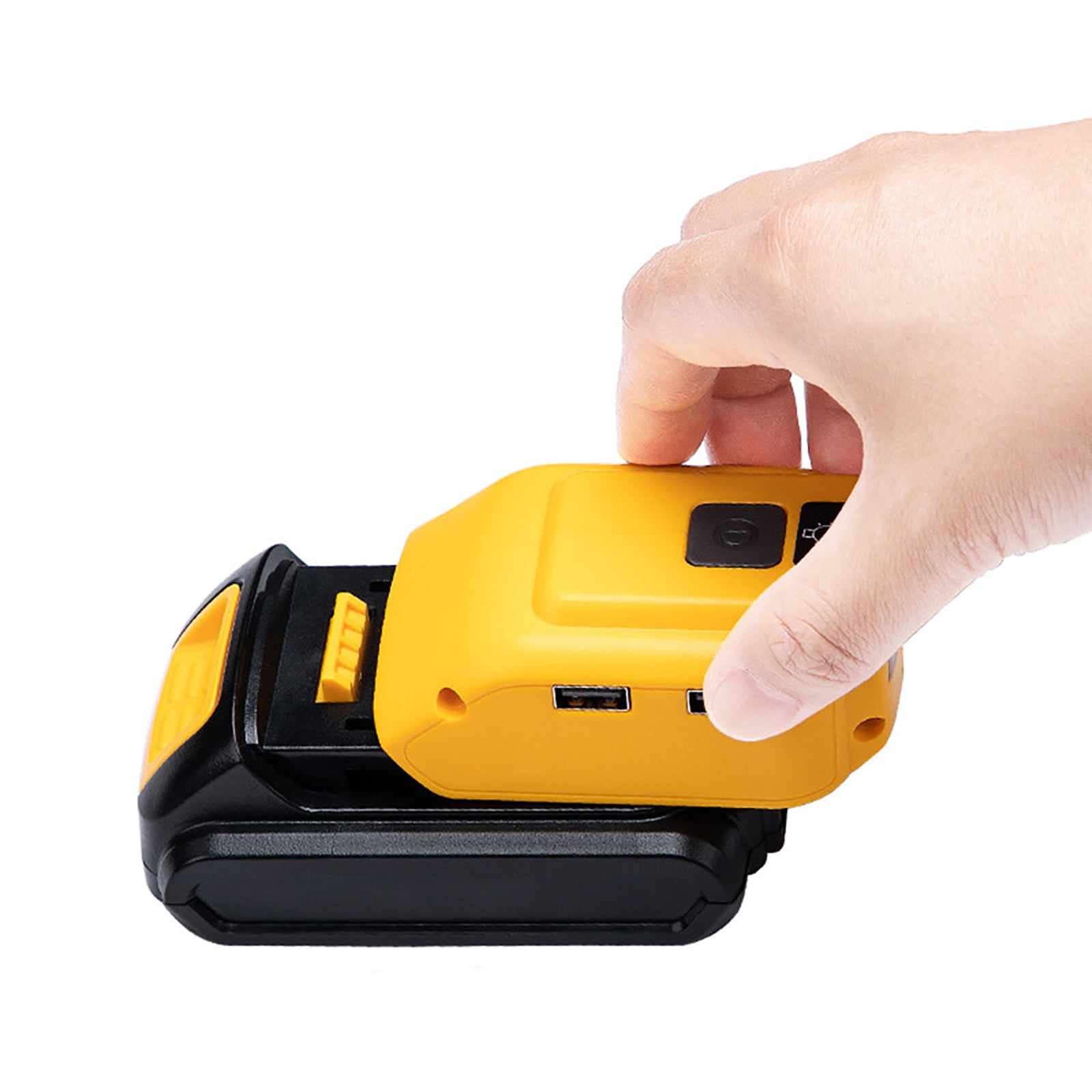 DCB090 Battery Adapter For DEWALT 14.4V/20V MAX USB Power Source Charger TAPDRA Spare Part