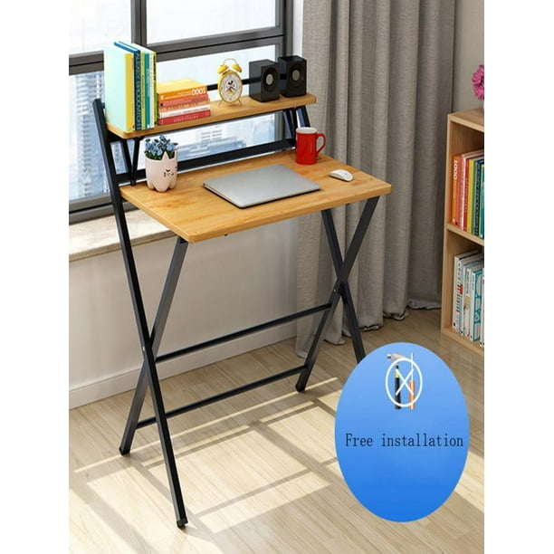 Folding Study Desk For Small Space Home Office Desk Simple ... on {keyword}