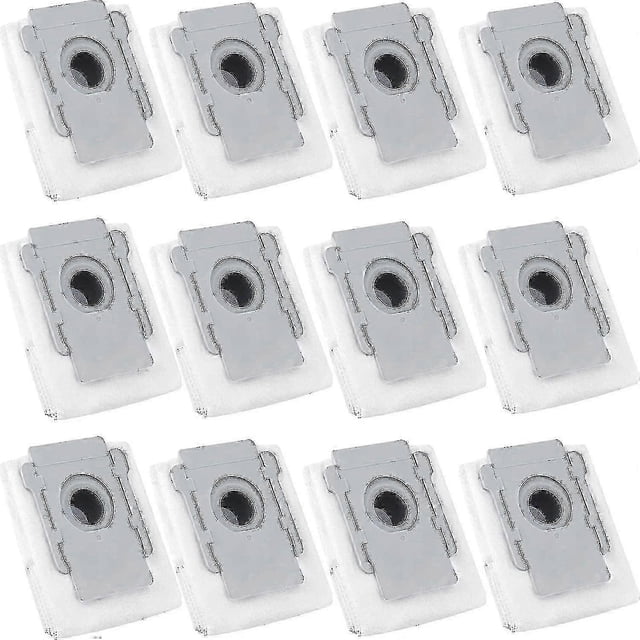 Paquete de 12 bolsas de aspiradora para Irobot Roomba Serie I y S (i7, i7+/plus-MXBC2)