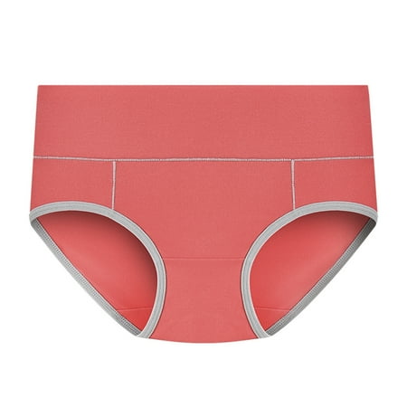 

CAICJ98 Underwear Women Womens Cotton Underwear High Waist Stretch Abdominal Lift Panties Soft Panties Breathable Ladies Panties Watermelon Red XXL