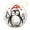 pattern-2, variant on Ceramics Ornaments Penguin Christmas Double Sided Porcelain 3 Inch Gift for Baby Boy Girl for Boys Girls Round Ceramic Christmas Decoration Holiday Present