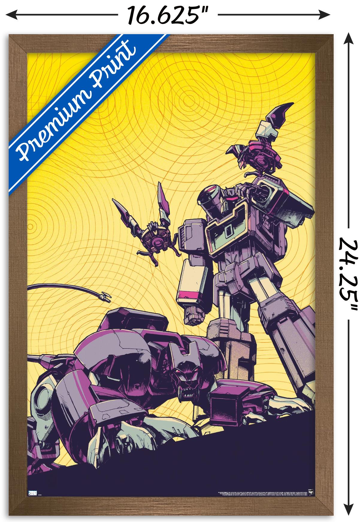 Hasbro Transformers - Soundwave Wall Poster, 14.725" x 22.375" Framed